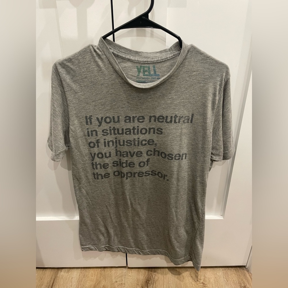 Vintage Activist Shirt Size Medium